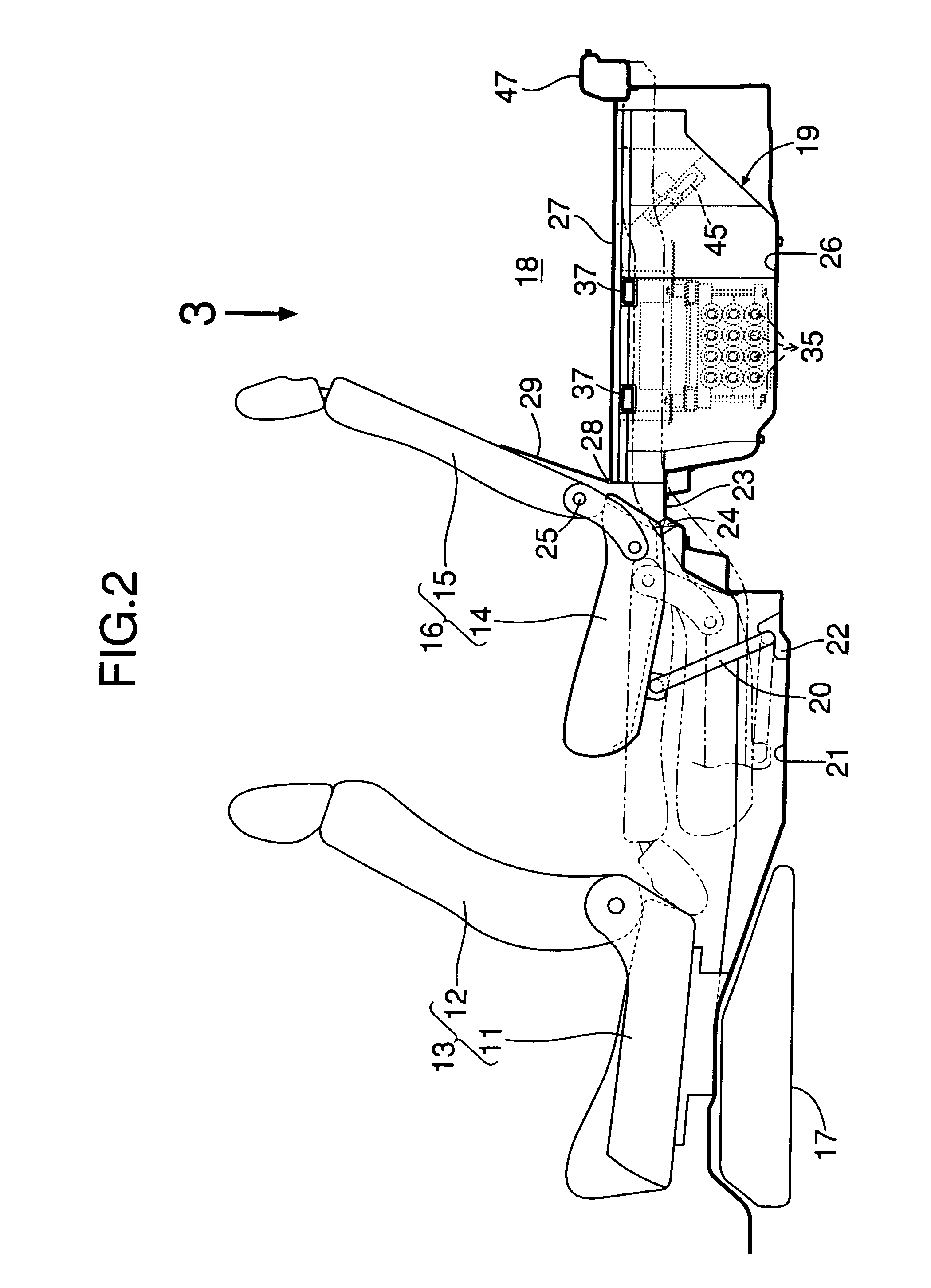 Electrical device cooling structure in vehicle