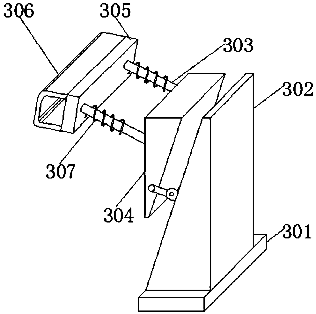 Auxiliary cooling cup based on theory of changing motion state of hot water