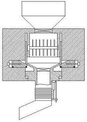 Mud stirring device with cleaning function