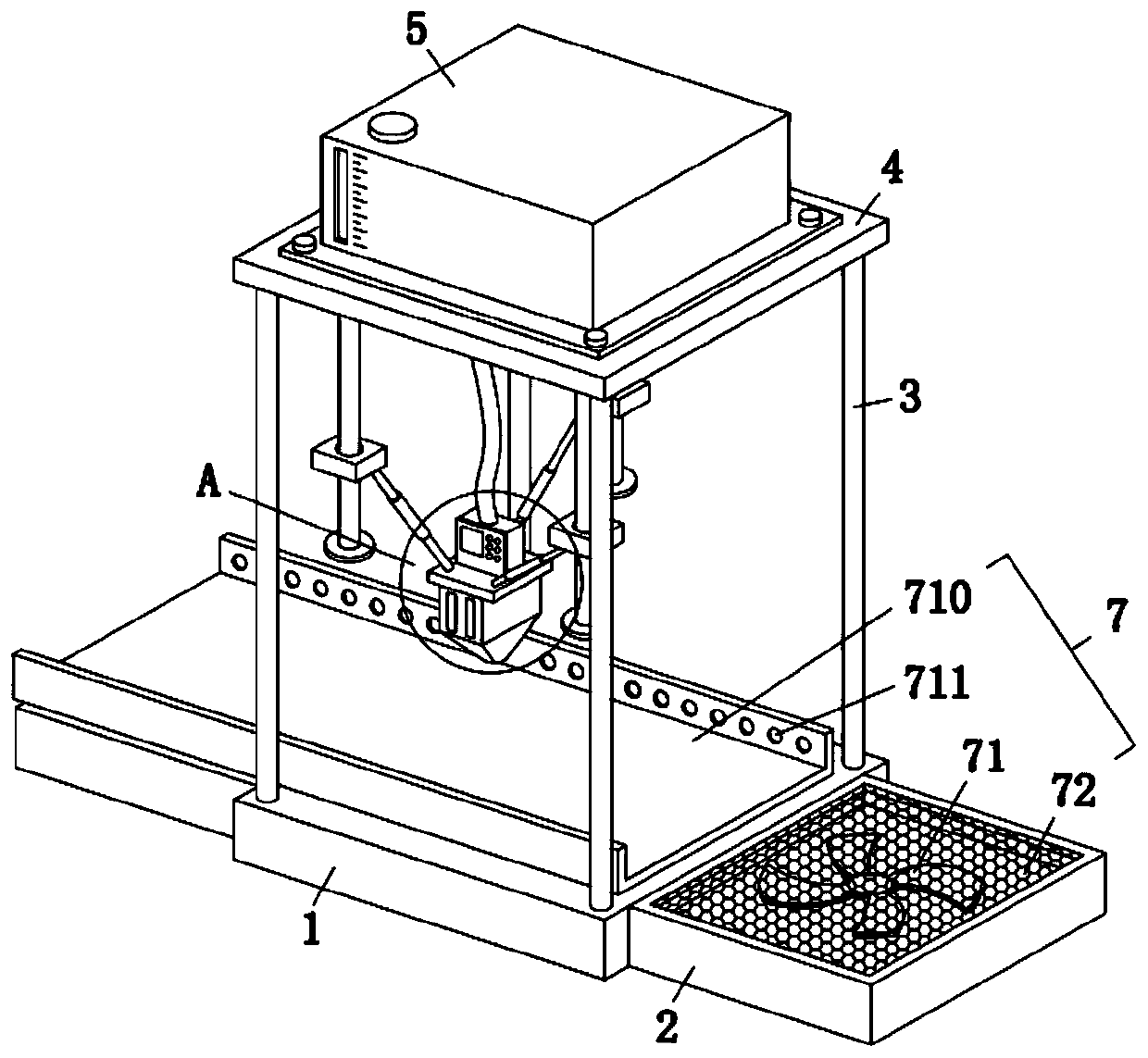 3D printer with heating function