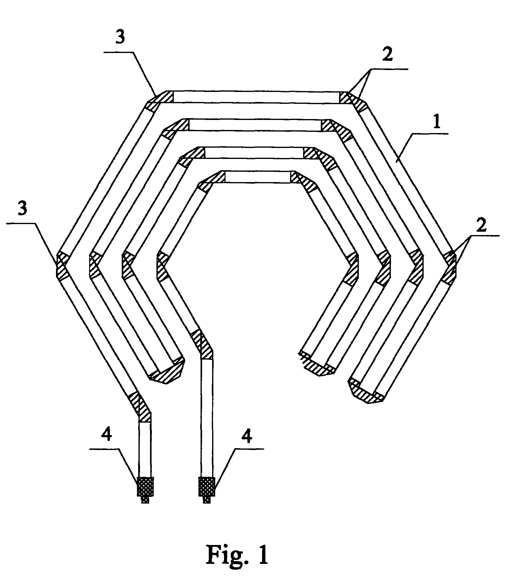 Electrical heating device and method of its manufacture