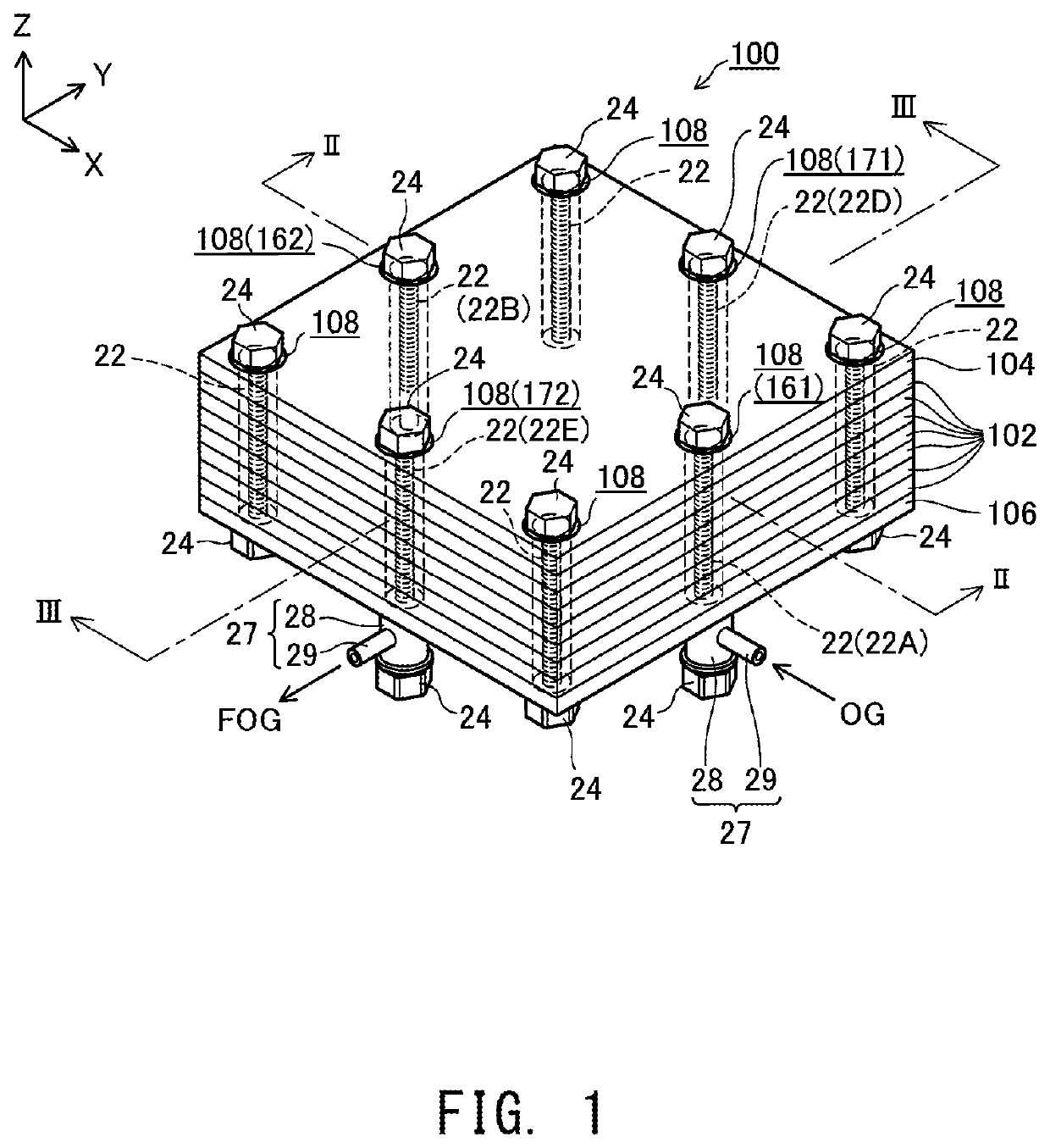 Electrochemical reaction unit cell, and electrochemical reaction cell stack