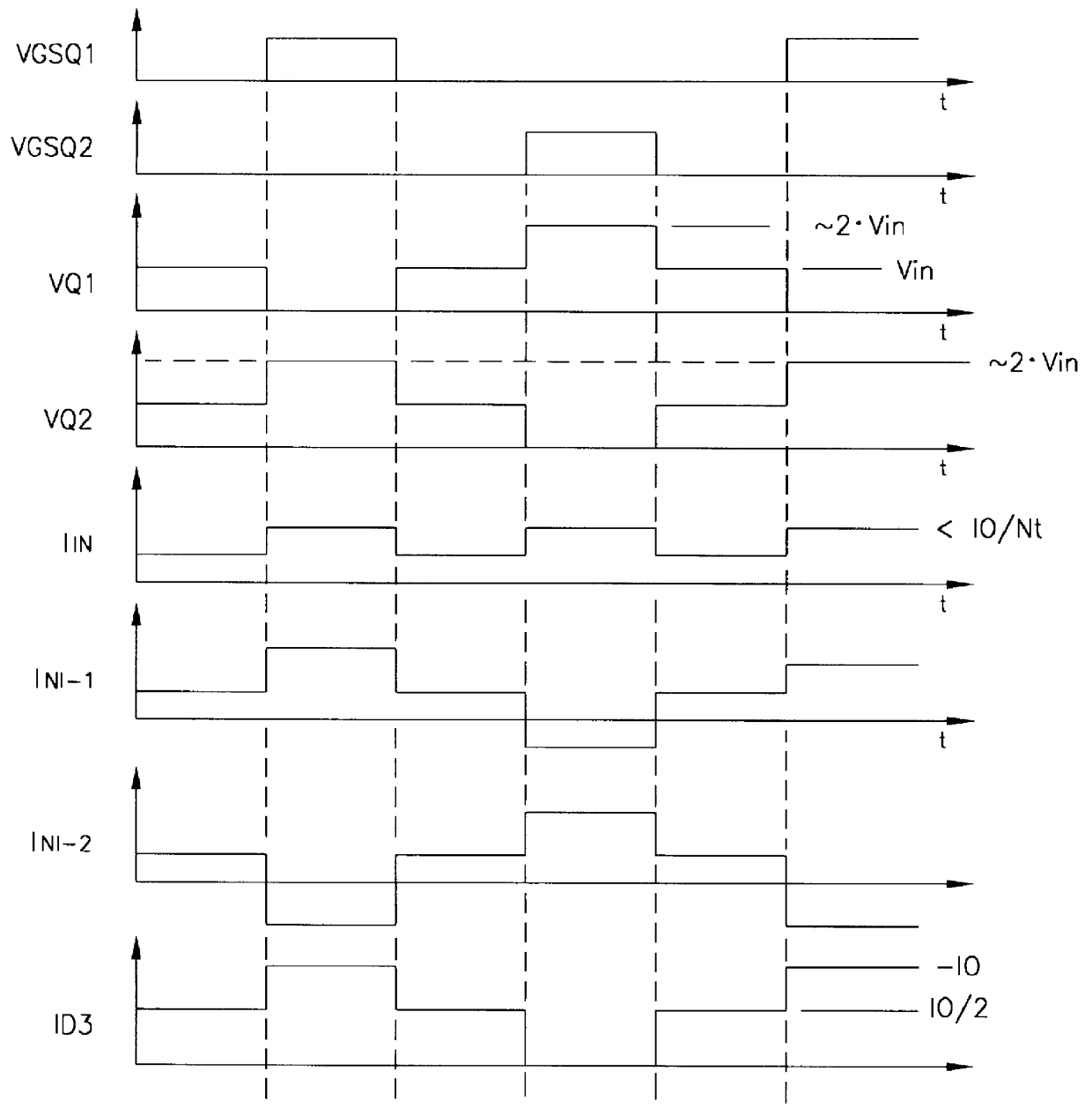 Push-pull power converter circuit