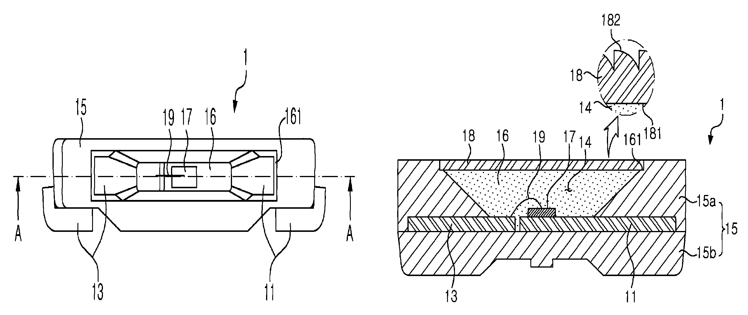 LED package and back light unit using the same