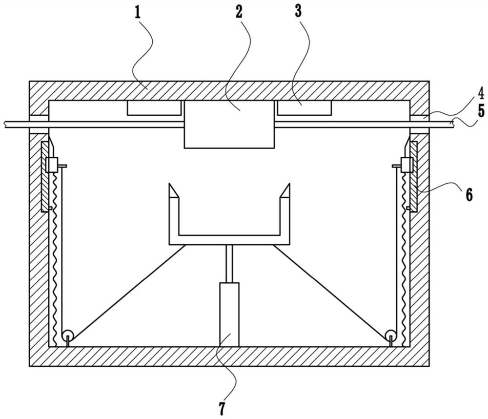 An electronic detector protection device for building fire fighting equipment