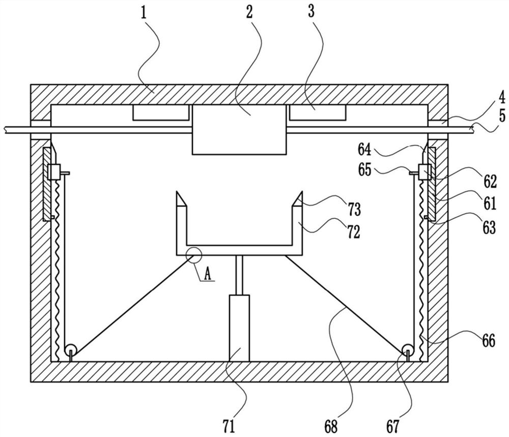 An electronic detector protection device for building fire fighting equipment