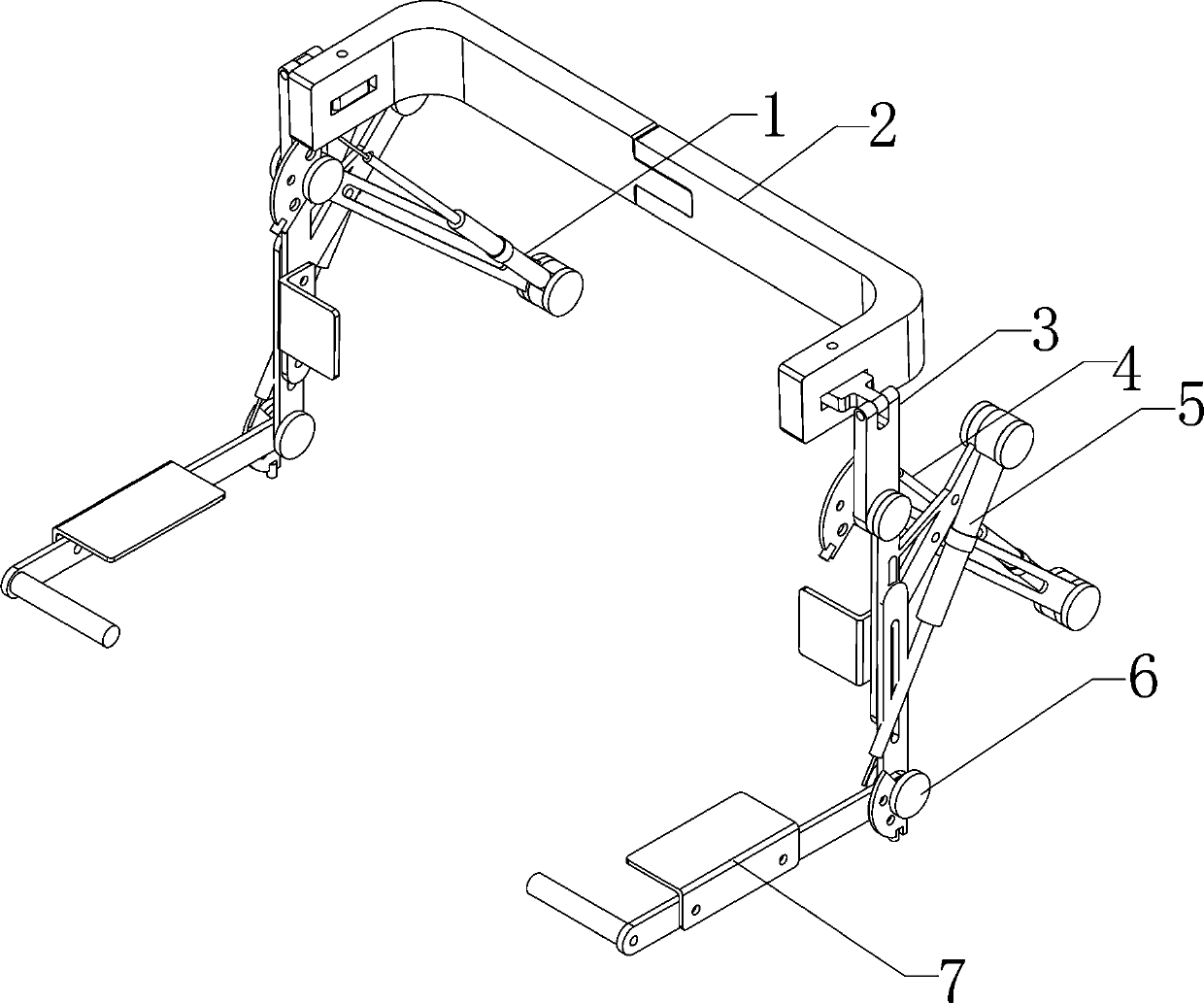 Upper limb powered exoskeleton mechanism system