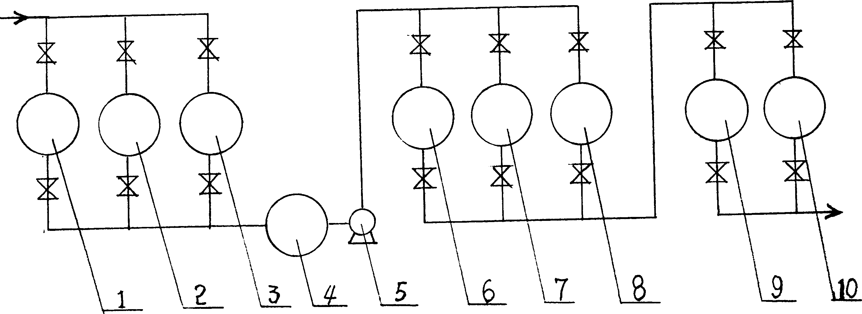 Ion exchange technology in preparation of glucose