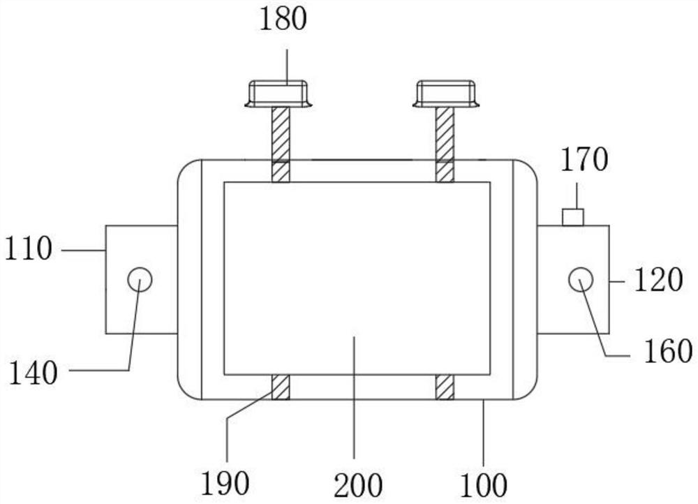 Anti-blocking structure of three-way catalytic converter