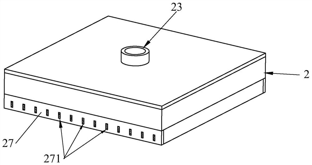 Double-sided plasma enhanced chemical vapor deposition structure and deposition device