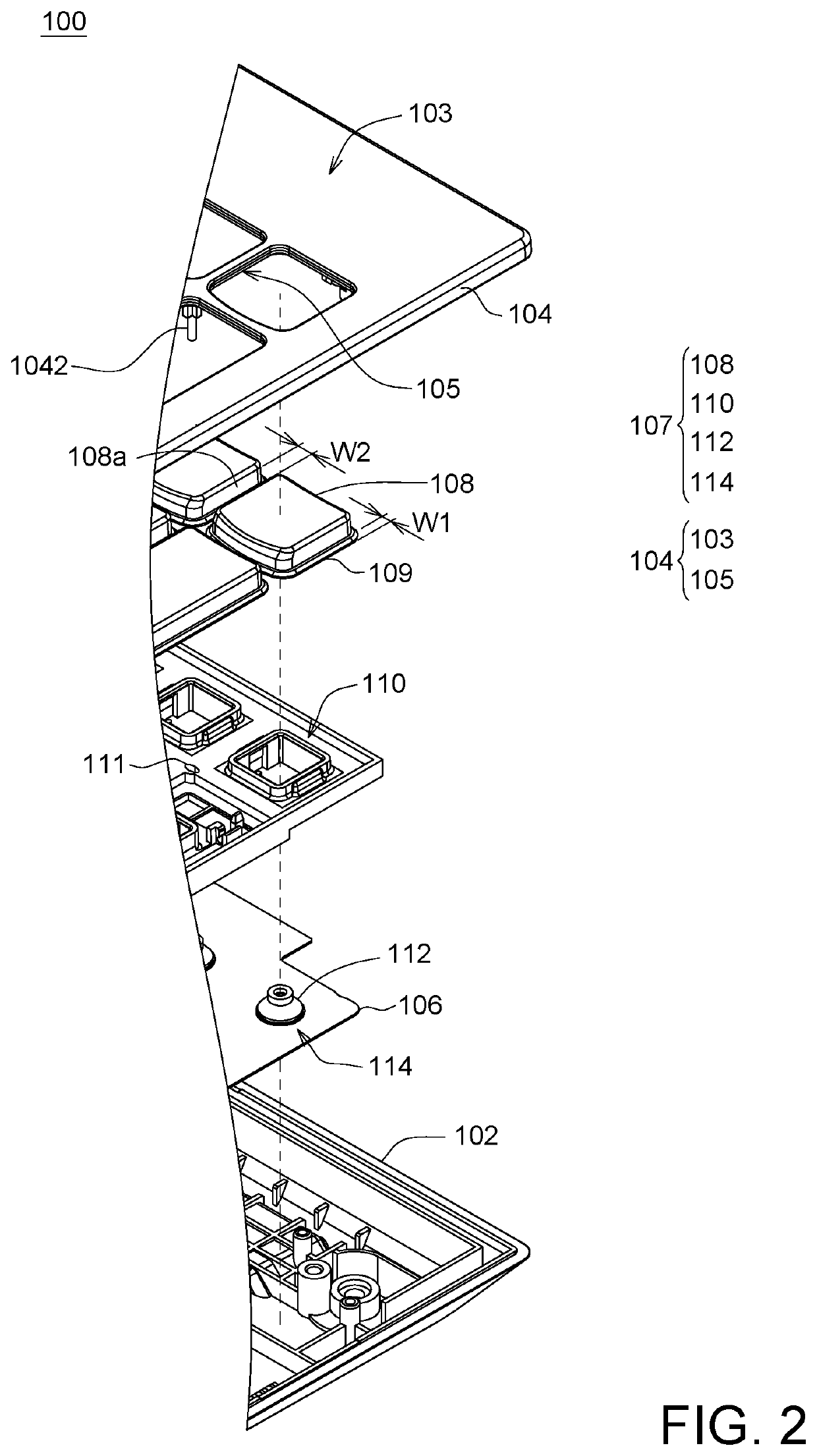 Keyboard structure