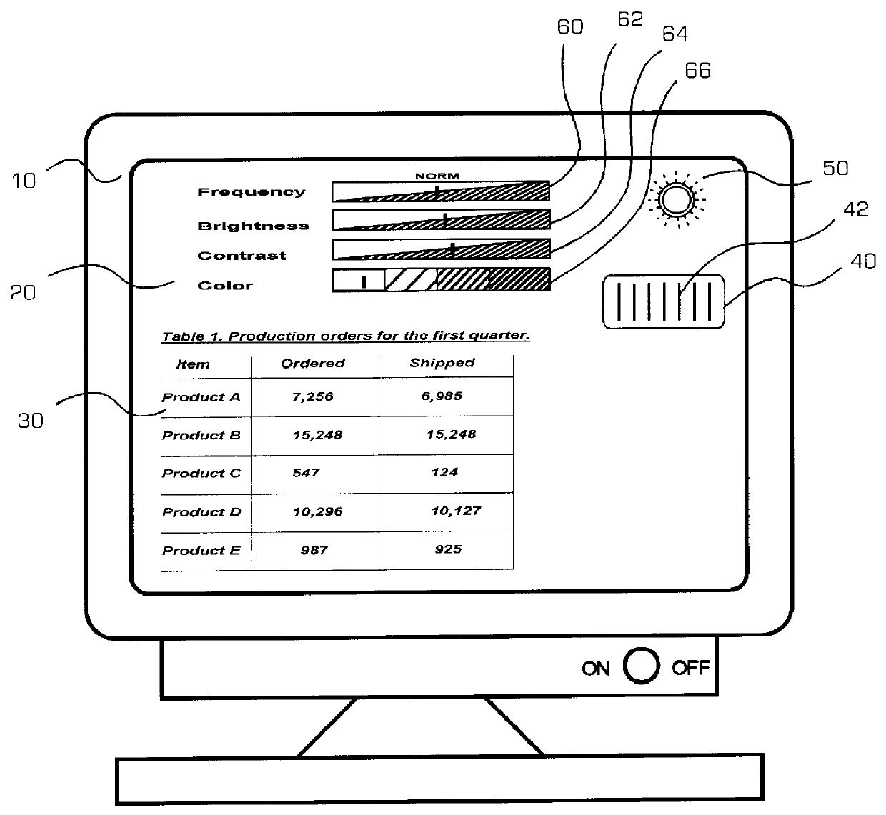 Method and device for visual examination