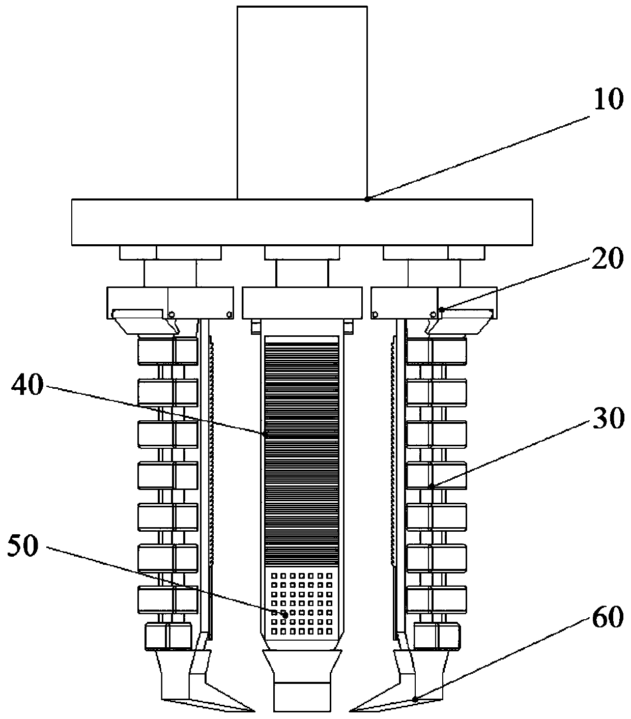 Multifunctional soft mechanical arm for detecting ripeness of fruits