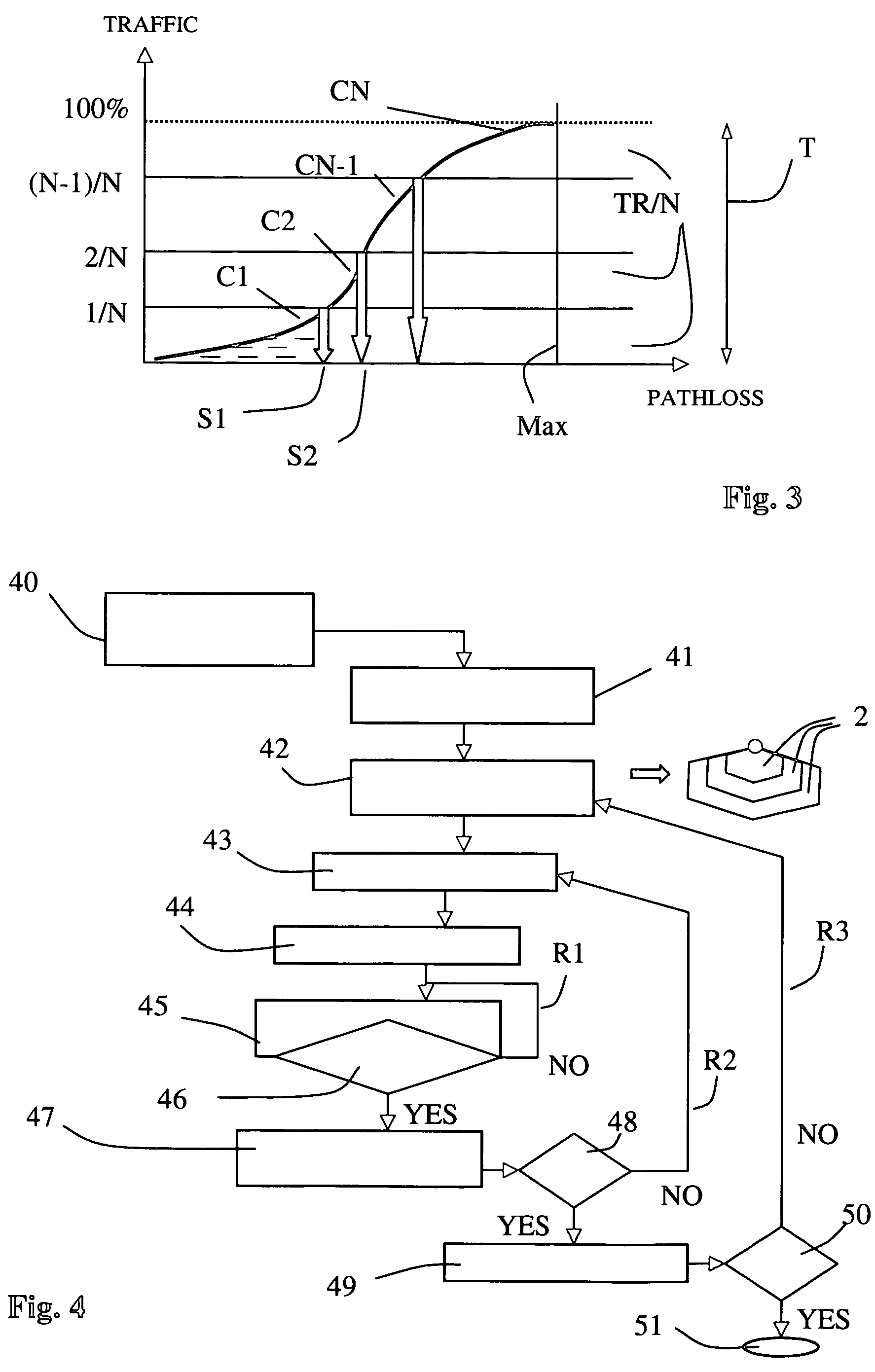 Method and system for planning the power of carriers in a cellular telecommunications network