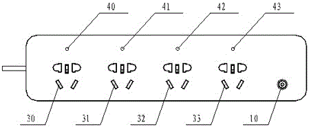 A device and method for realizing multi-branch independent control through a single key