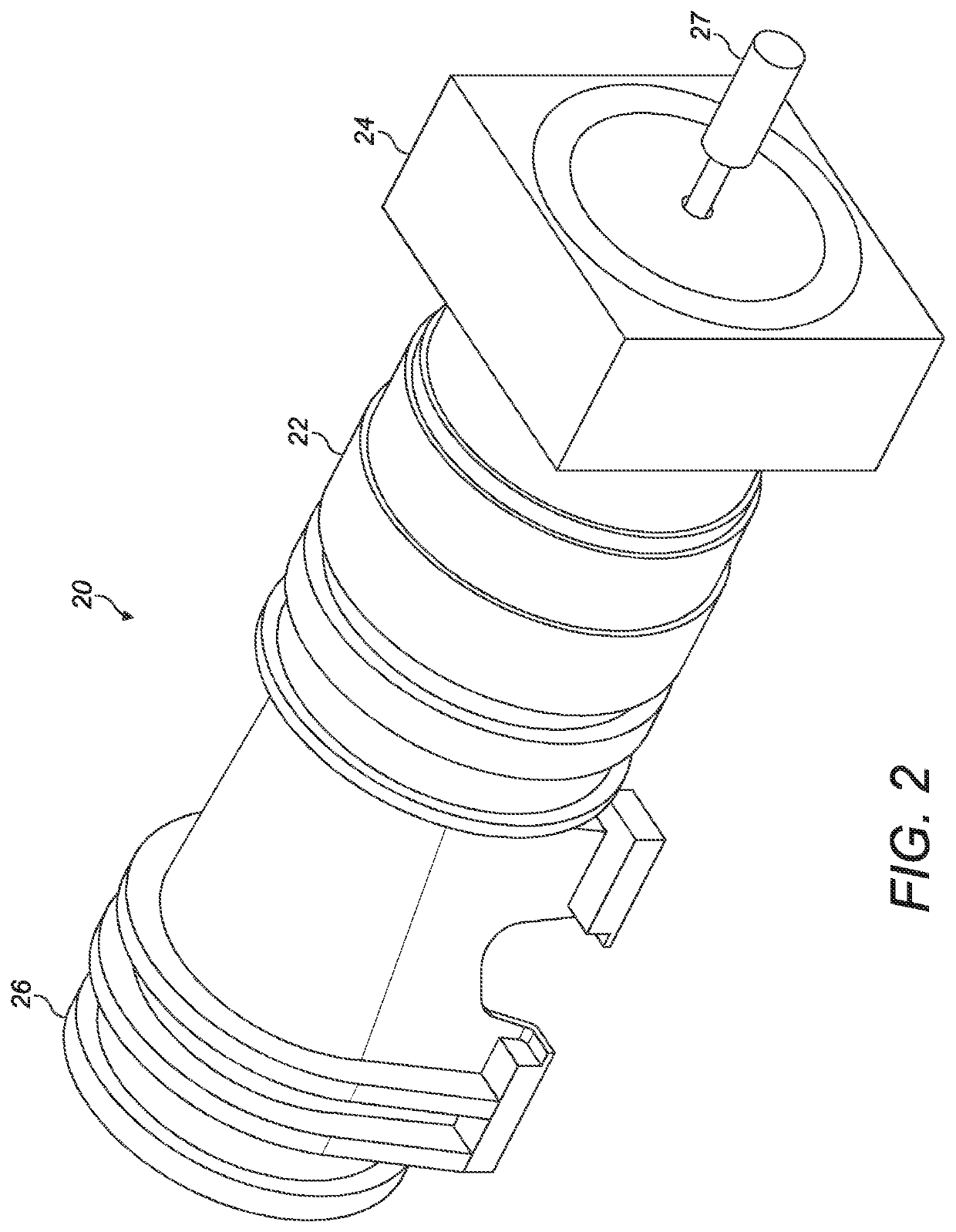 A generator rotor assembly