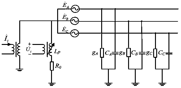 A method for on-line measurement of capacitive current in distribution network