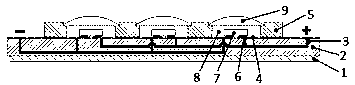 3D printing method for ceramic substrate multilayer circuit