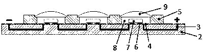 3D printing method for ceramic substrate multilayer circuit