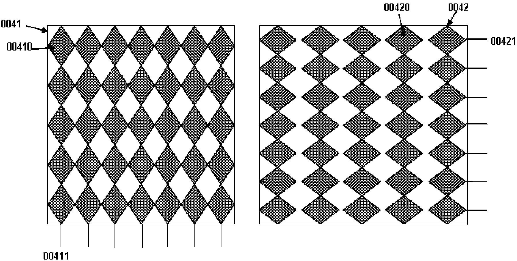 Embedded type touch control display device