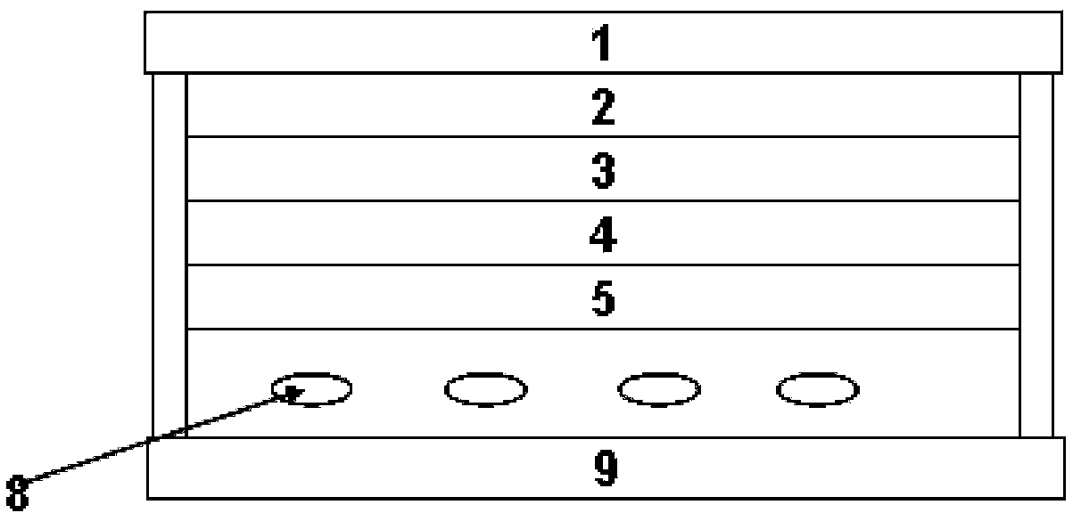 Embedded type touch control display device