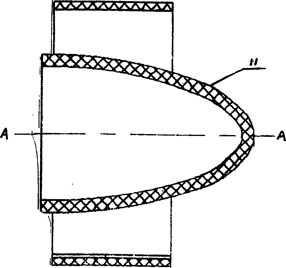 Impeller apparatus and turbine gas flow measurement device equipped with the same