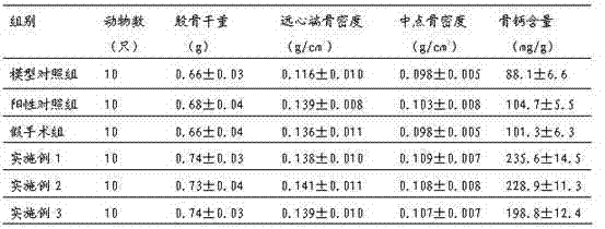 Calcium supplementing and calcium locking health care food and preparation method thereof