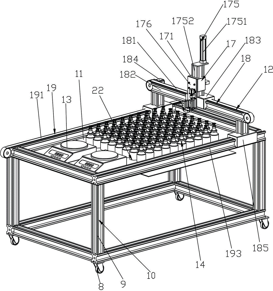 An automatic liquid dispensing machine