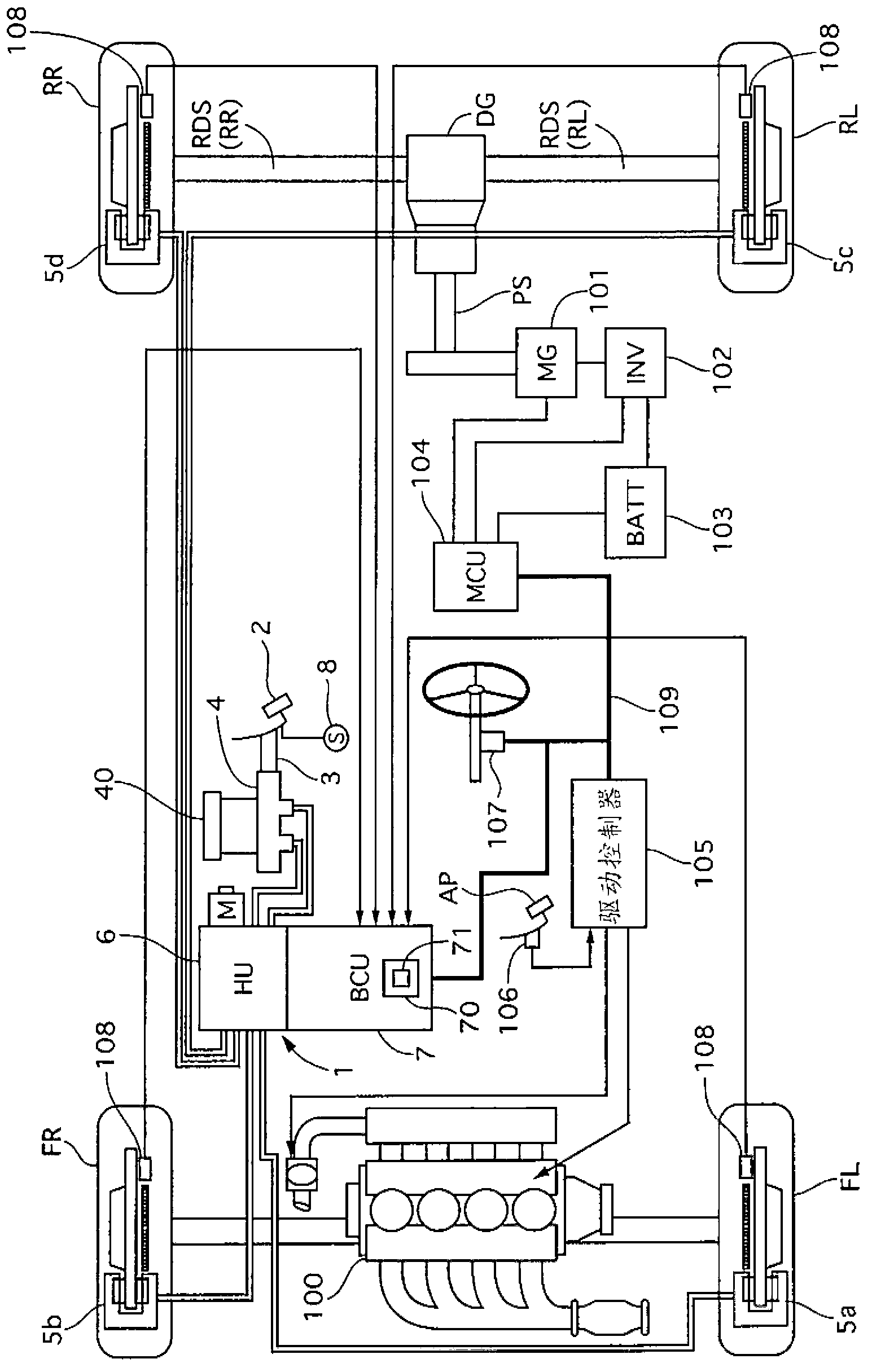 Brake control apparatus