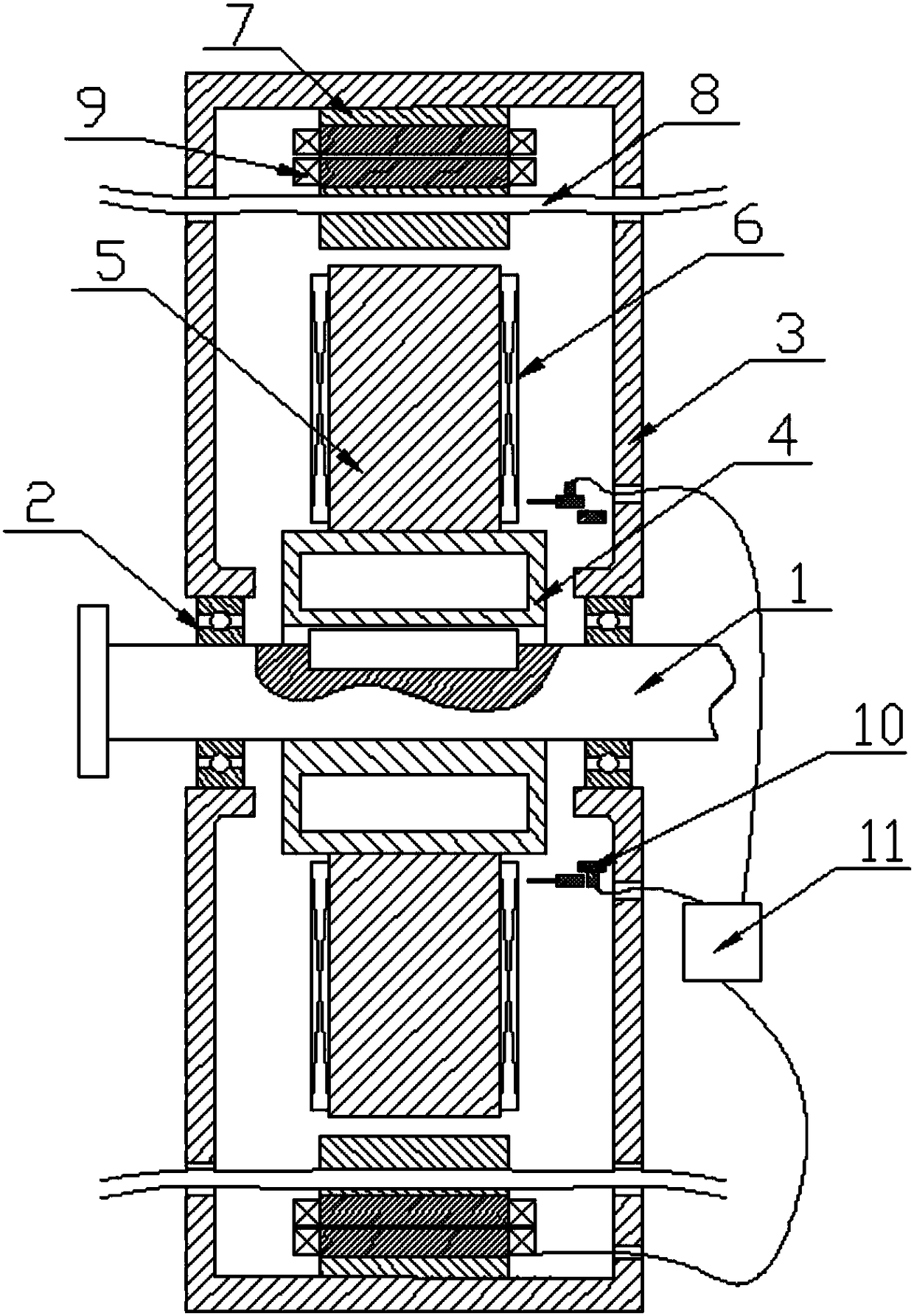 An electromagnetic retarder with energy recovery function