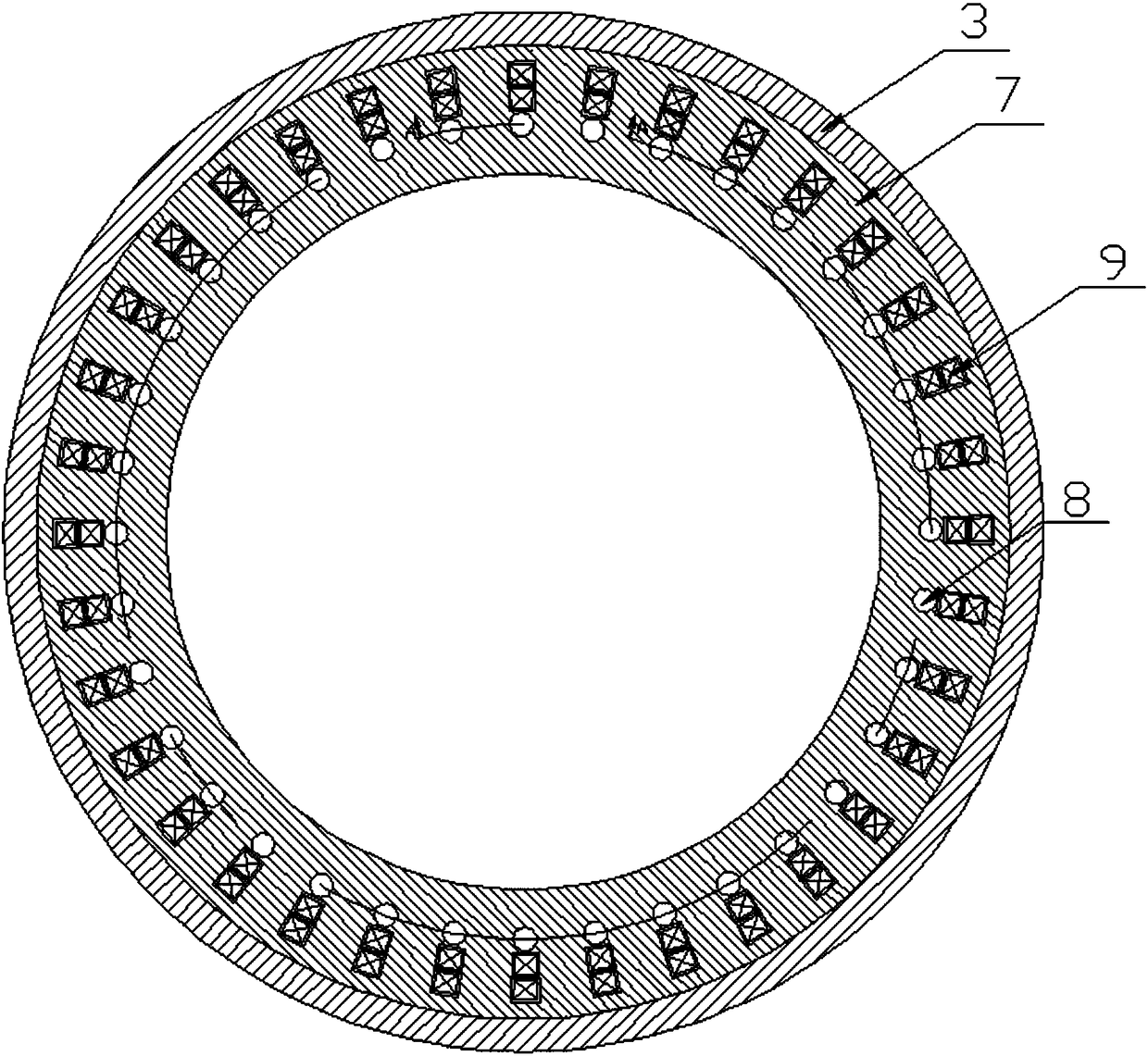 An electromagnetic retarder with energy recovery function