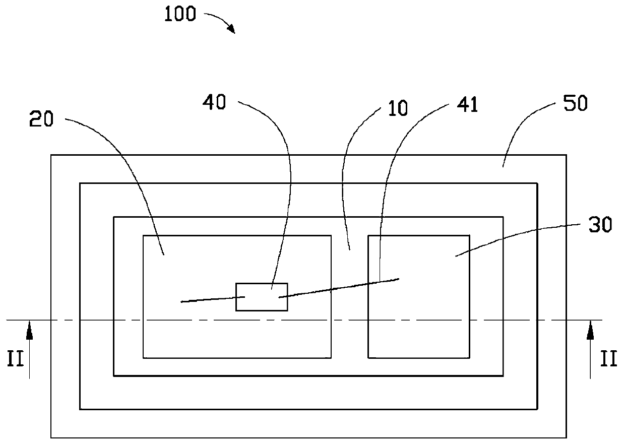 Light-emitting diode packaging structure