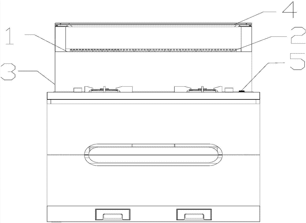 an integrated stove