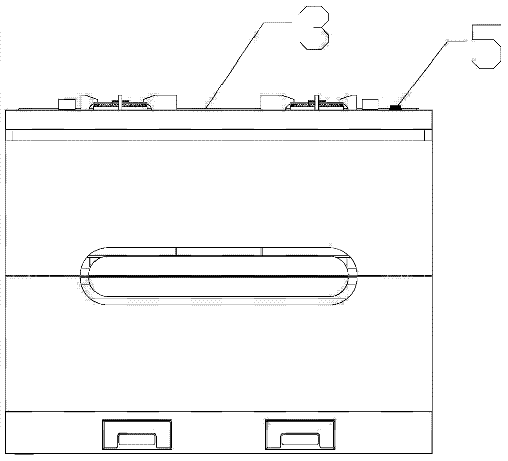 an integrated stove