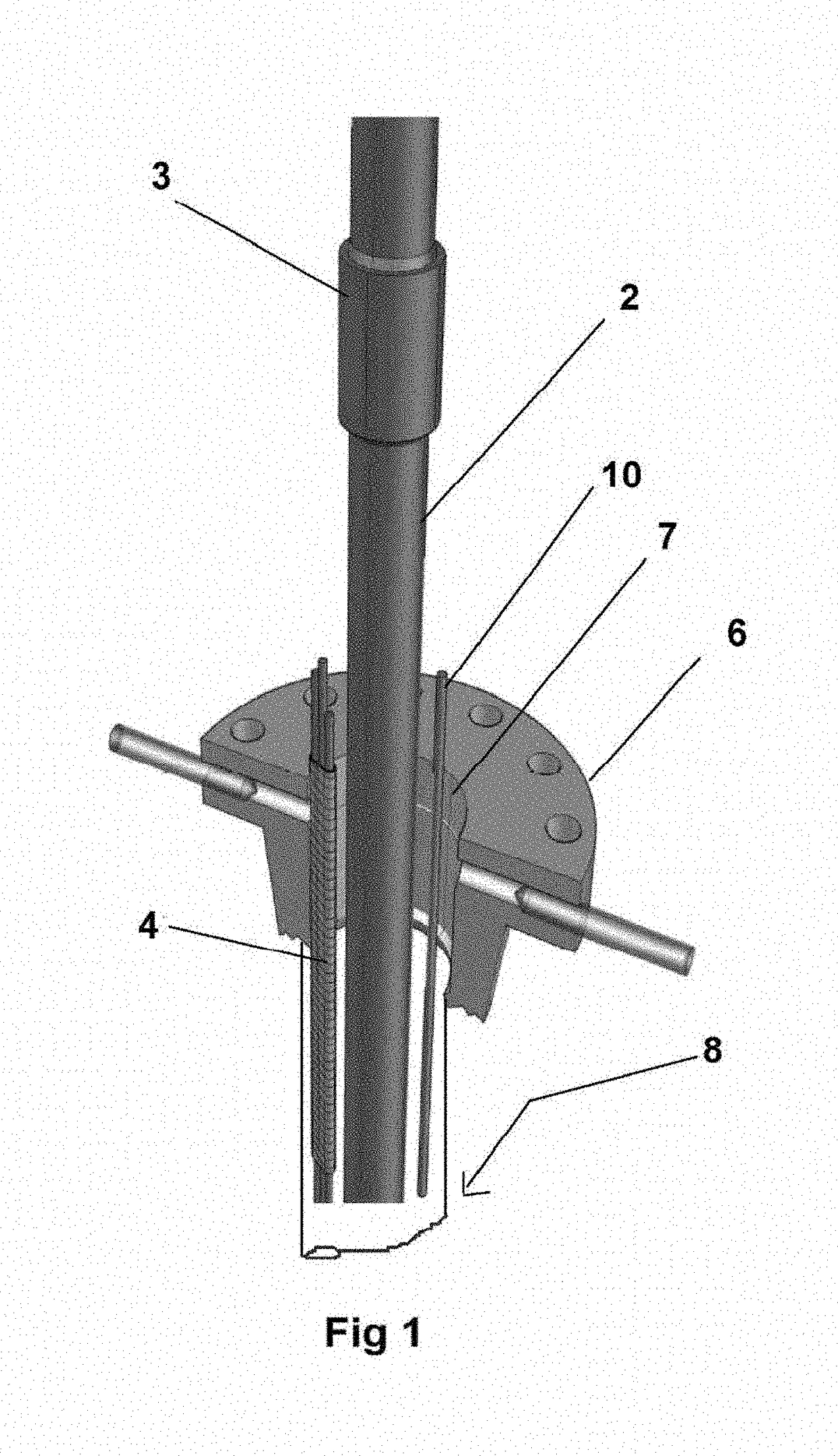 Side door hanger system for sealing a pass-through in a wellhead, and method therefore