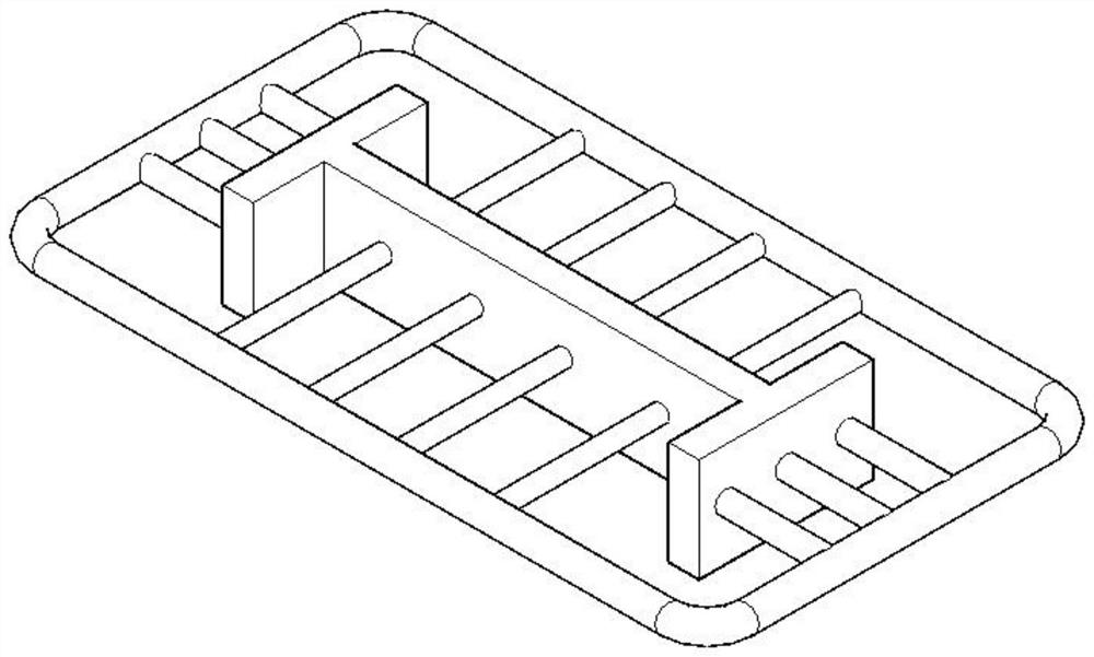 Reinforcement cage device used for house building engineering