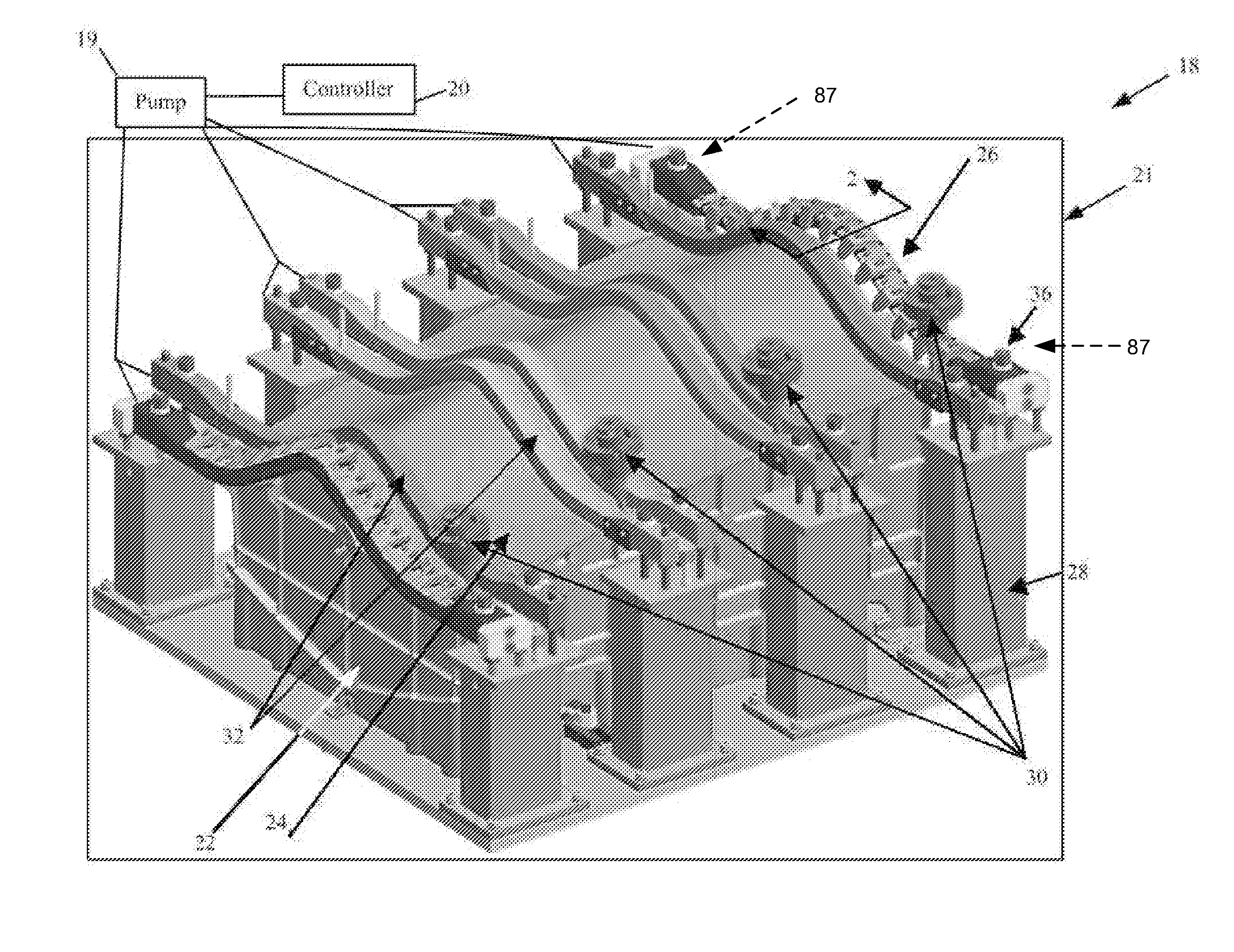 Reconfigurable Low-Profile Pneumatic Edge-Clamp Systems and Methods