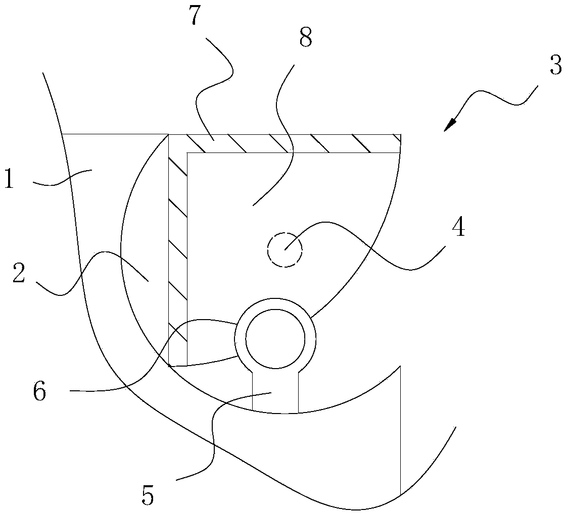 Notebook computer fixing device with protection cover