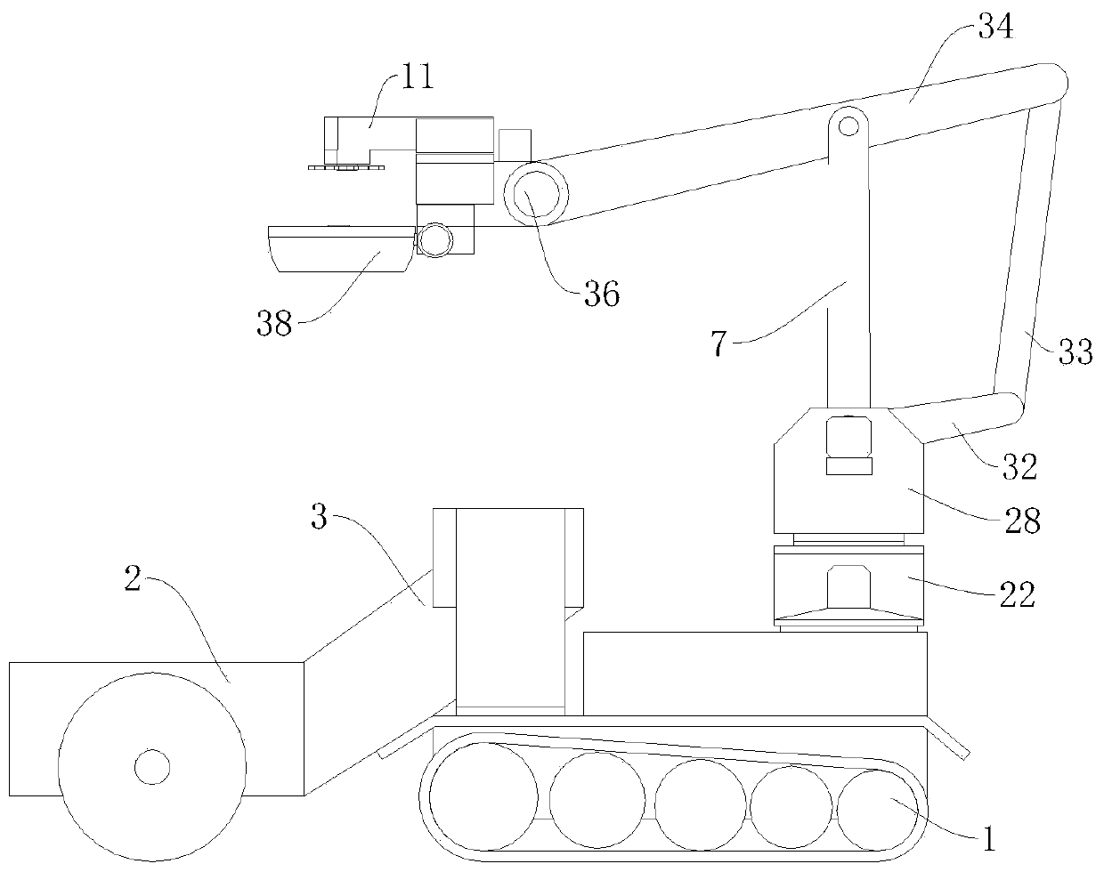 Automatic durian picking equipment