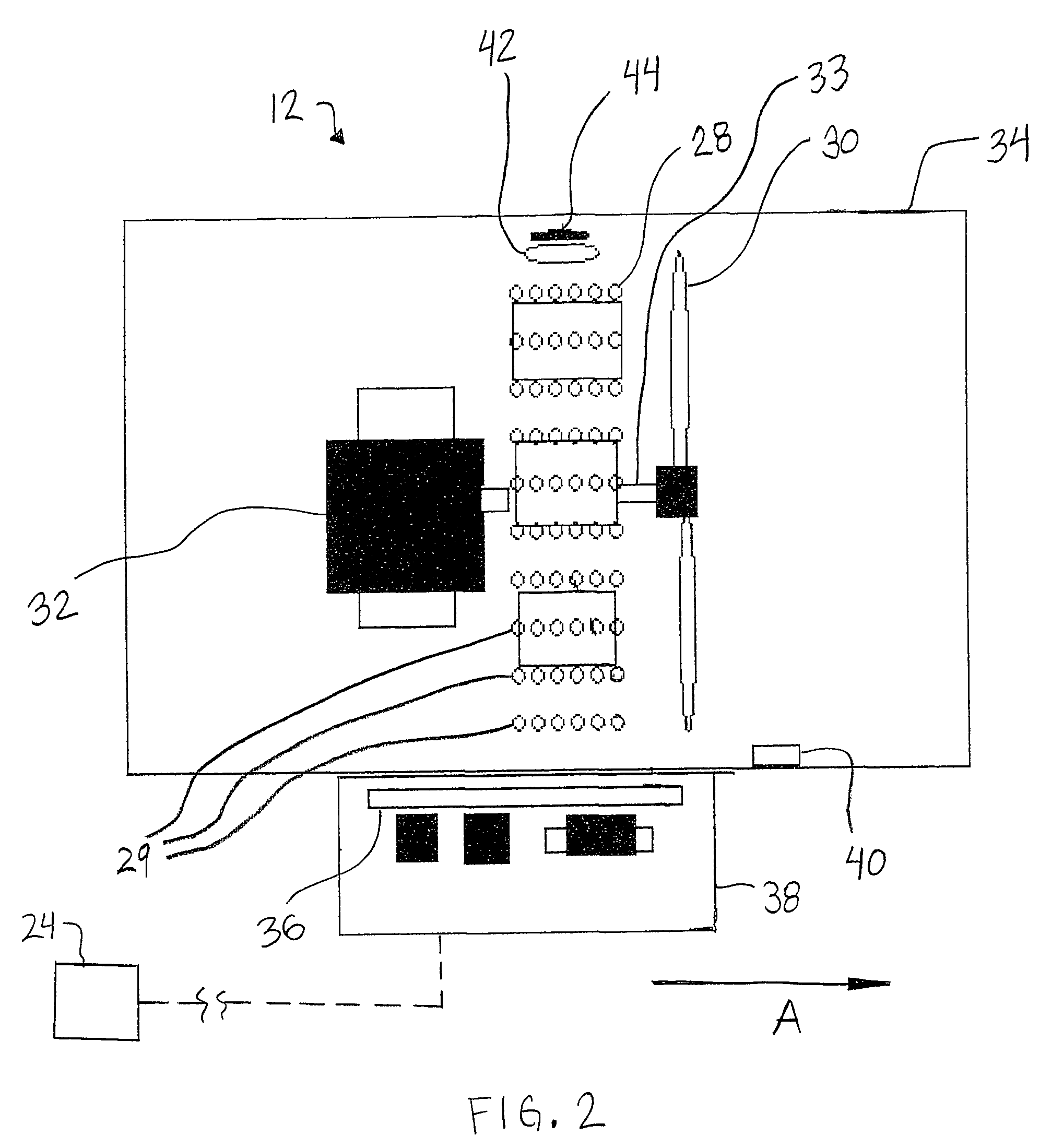 In-line duct supplemental heating and cooling device and method