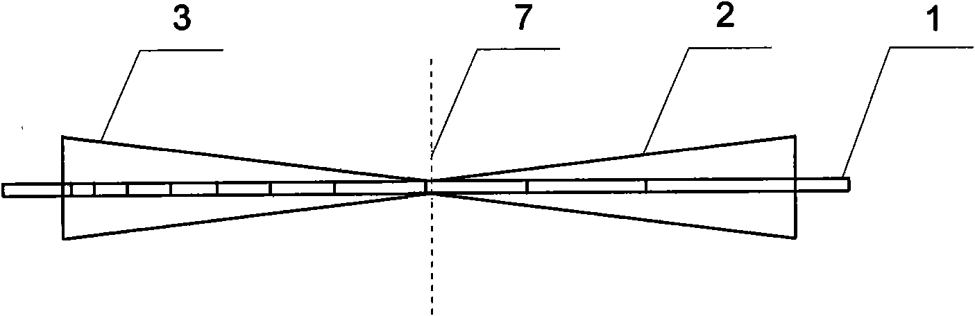 Chirp grating tuner based on magnetoconstriction