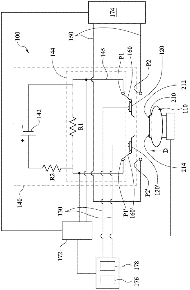 Probe point measurement system