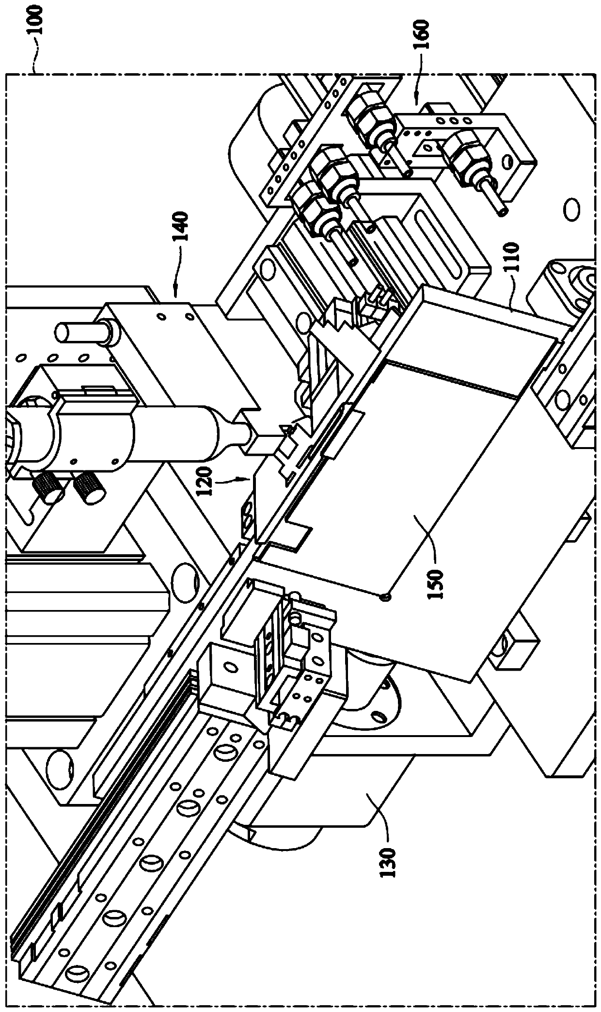 Sandwich type dispensing equipment and dispensing method thereof