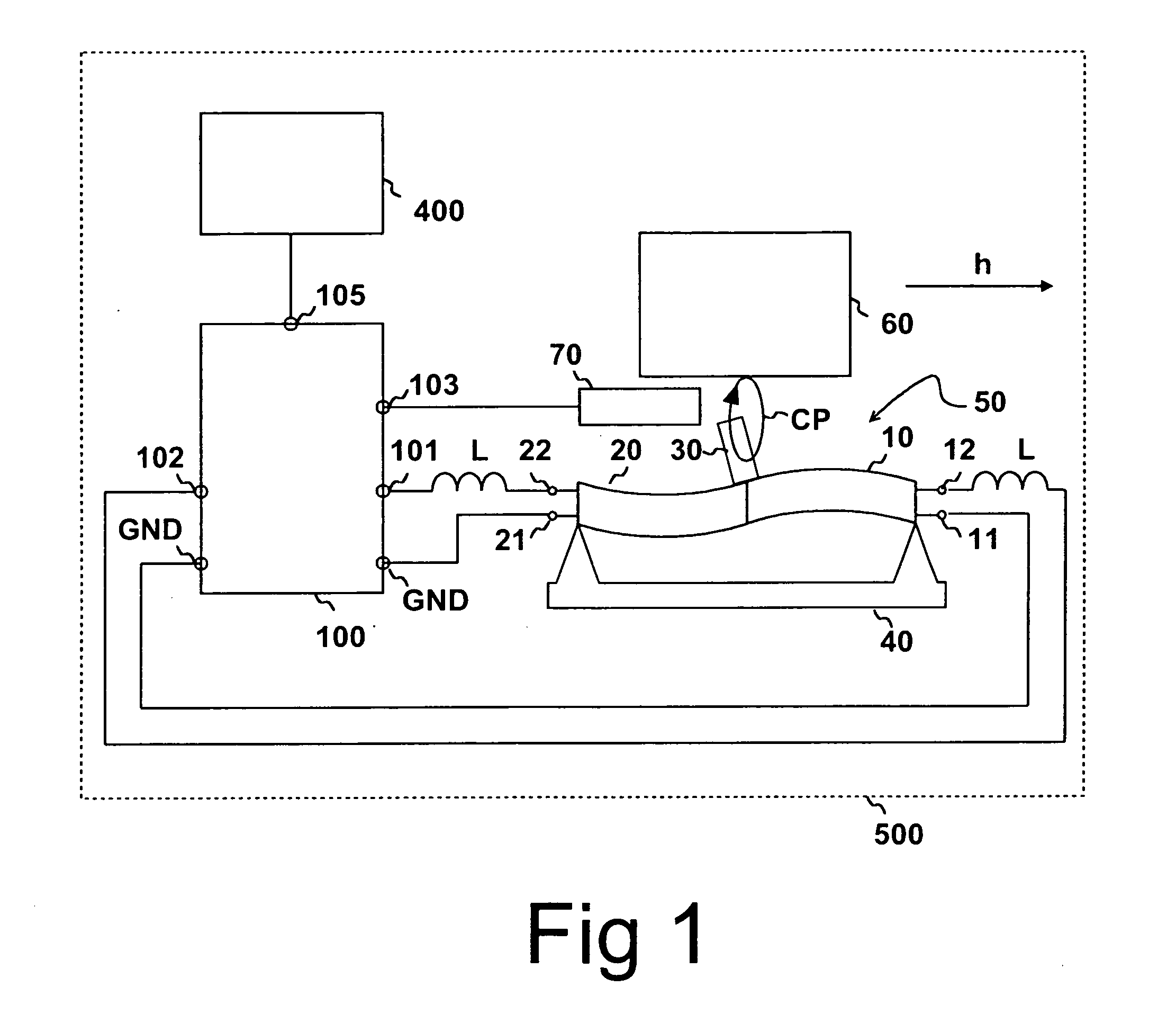 Class DE driving amplifier for piezoelectric actuators