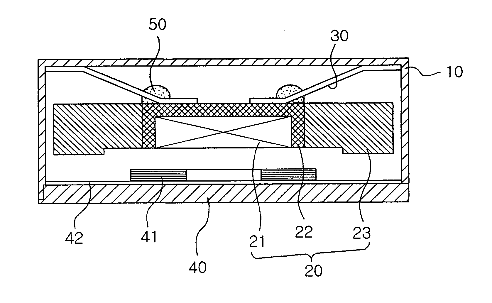 Linear vibration motor using resonance frequency