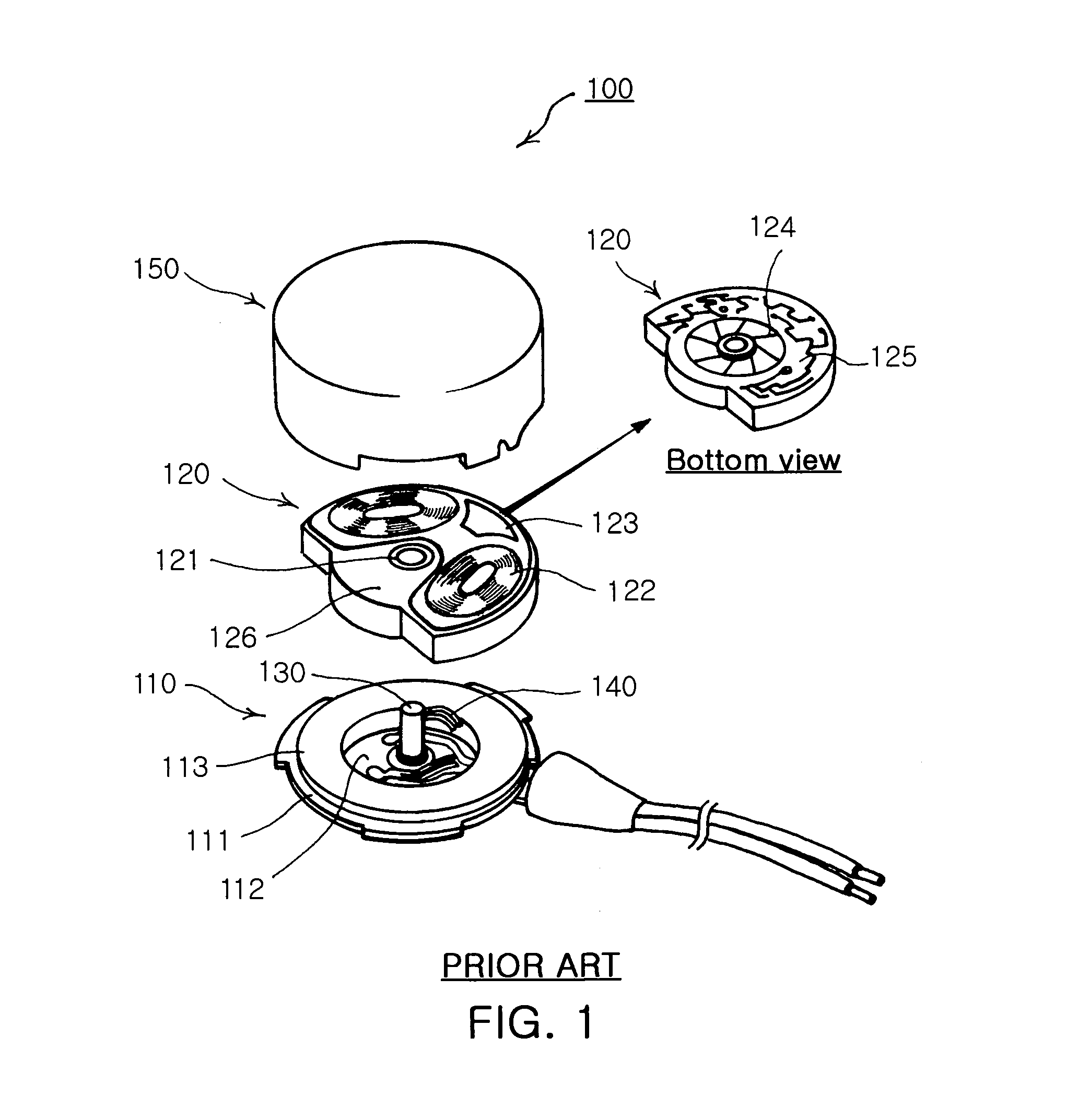 Linear vibration motor using resonance frequency