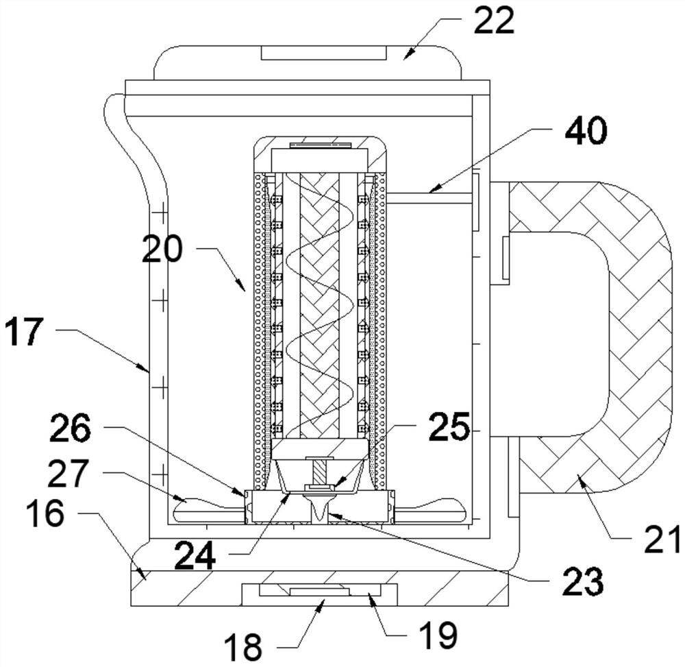 Grain juicer capable of improving pulp quality