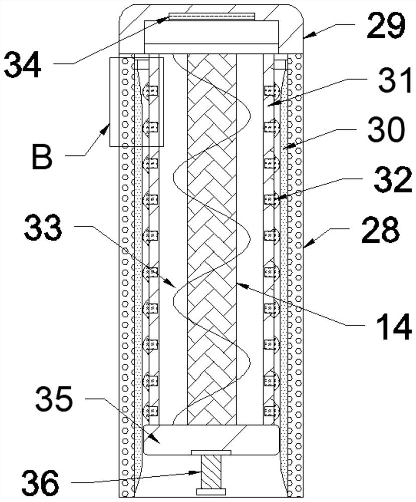 Grain juicer capable of improving pulp quality