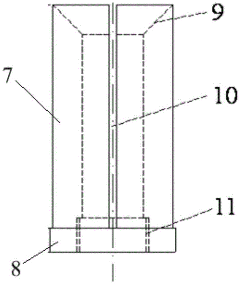 30-40g cylindrical fragment 1100-1700m/s acceleration bullet support and method