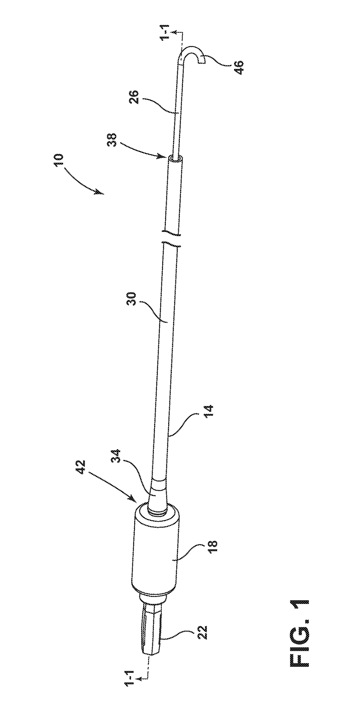 Drain cleaning device